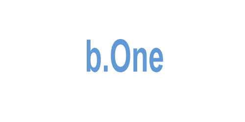 Логотип баннерной системы b.One